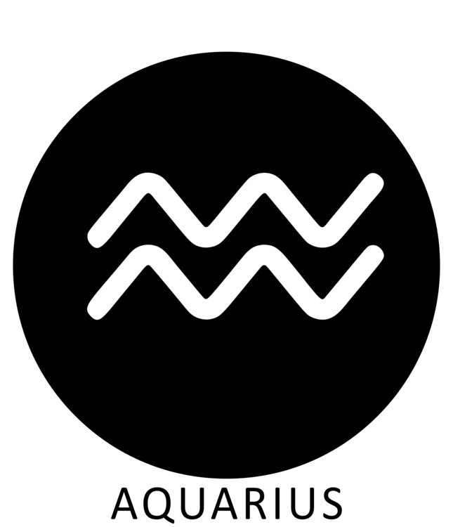 T-shirt Minimal Aquarius