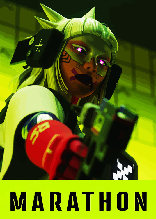 Plakát Neon Vanguard: The Acid-Green Strike