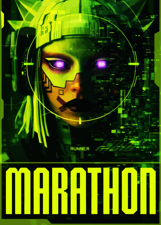 Plakát Marathon - Runner Signal: Neural Lock