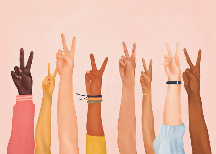 Плакат Peace