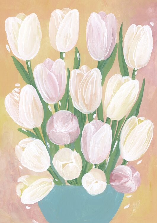 Plakat Spring tulips