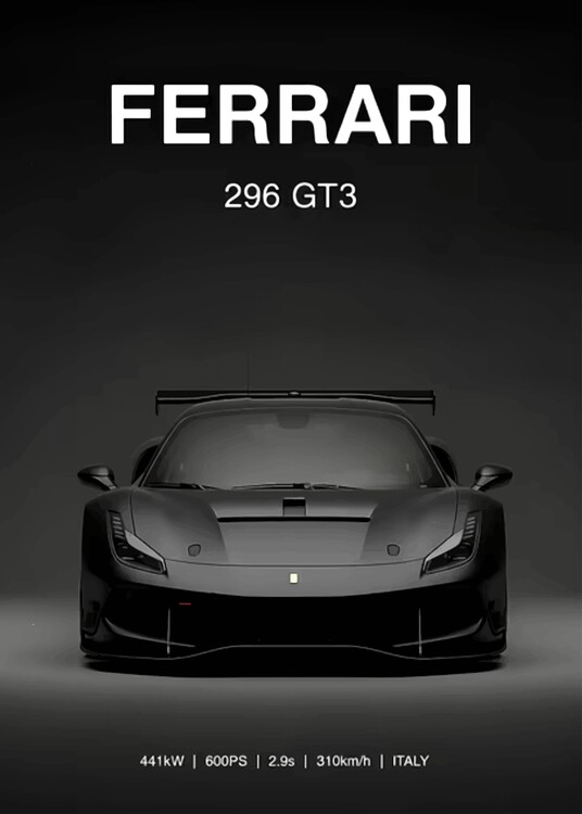 Juliste Sport Car Popular 08 Poster