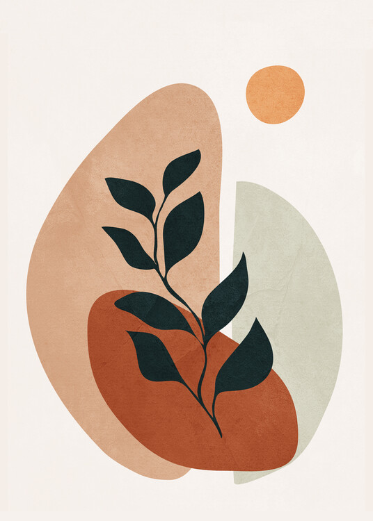 Плакат Soft Shapes II