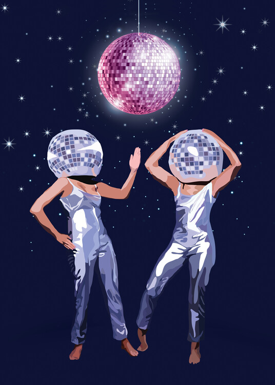 Плакат Disco Moves