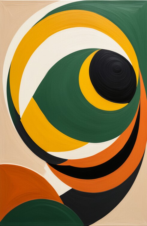 Plakat Organic Earth Abstraction V