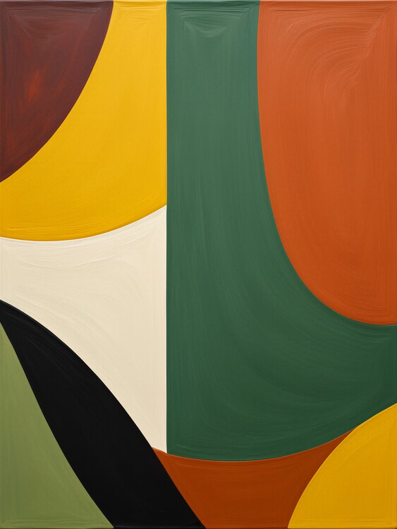 Plakat Organic Earth Abstraction VII