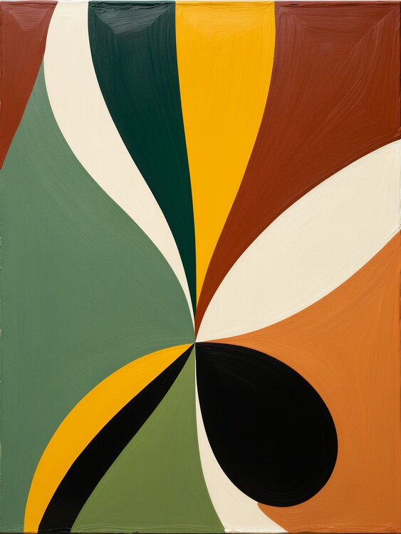 Plakat Organic Earth Abstraction VIII