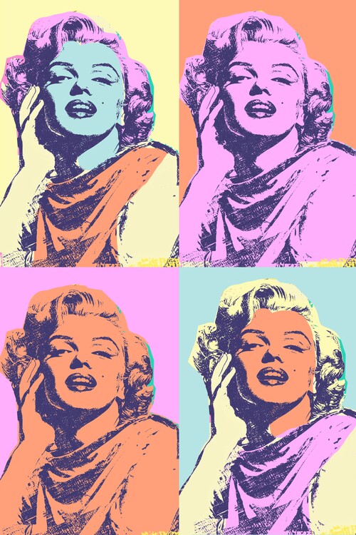 Obraz na plátně Iconic Pop Art Beauty