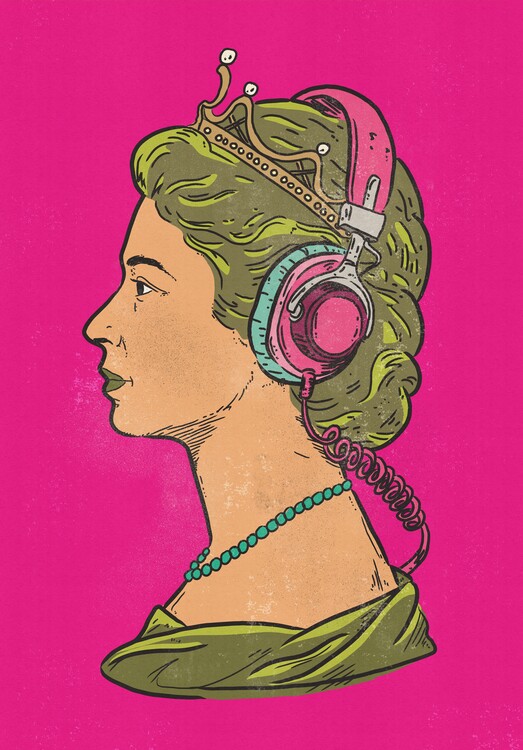 Плакат Royal Headphones
