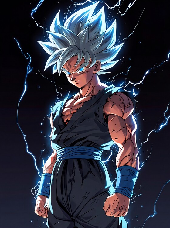Plakat The Unyielding Determination of Son Goku