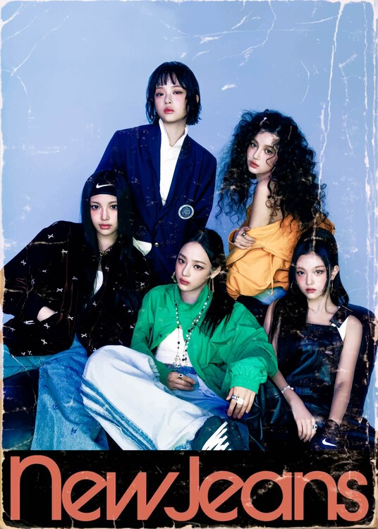 Poster Retro-Style Girls Band K-Pop 06 Poster