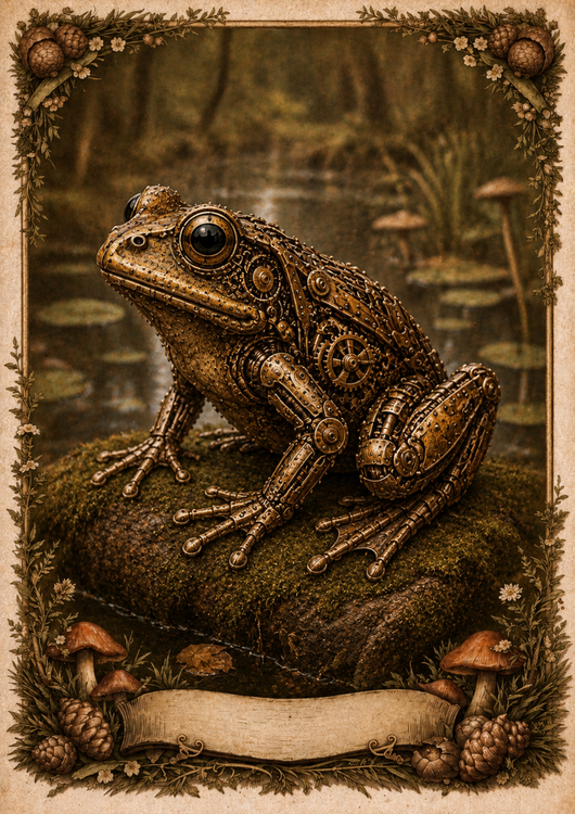 Poster Clockwork woodland - Mirabelle