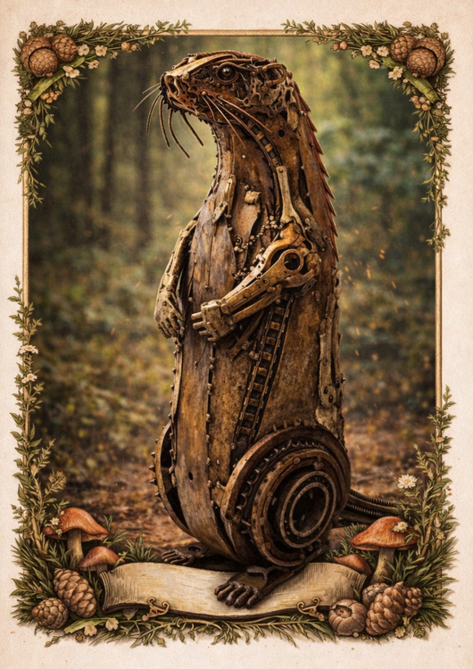 Poster Clockwork Woodland - Calder Reedwhistle
