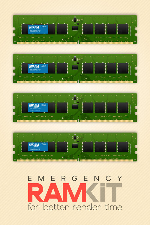 Poster Emergency RAM Kit
