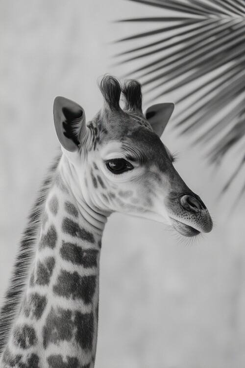 Plakát Young giraffe