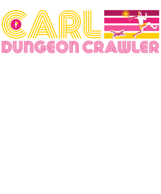 T-Shirt Dungeons Crawler vintage
