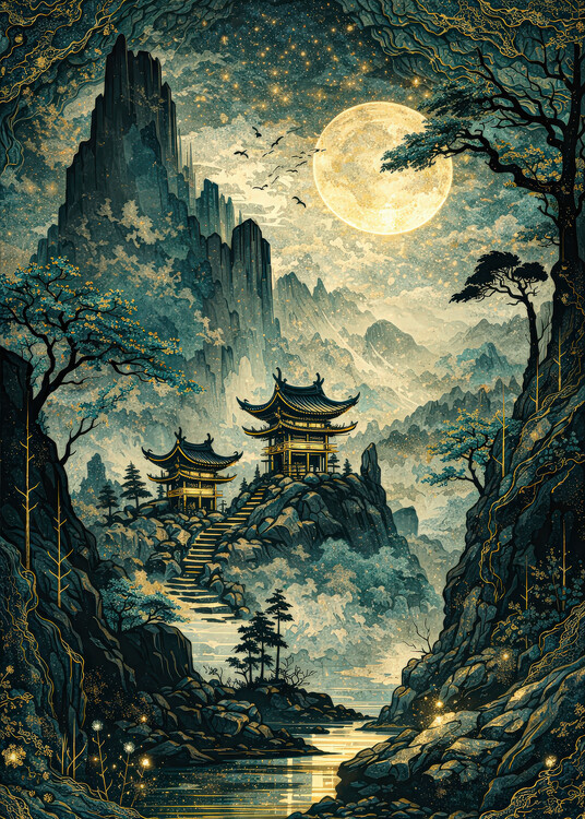 Poster Celestial Sanctuary