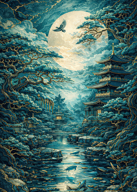 Poster The Hidden Garden of the Moon
