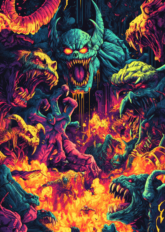 Poster Hellfire Escalation