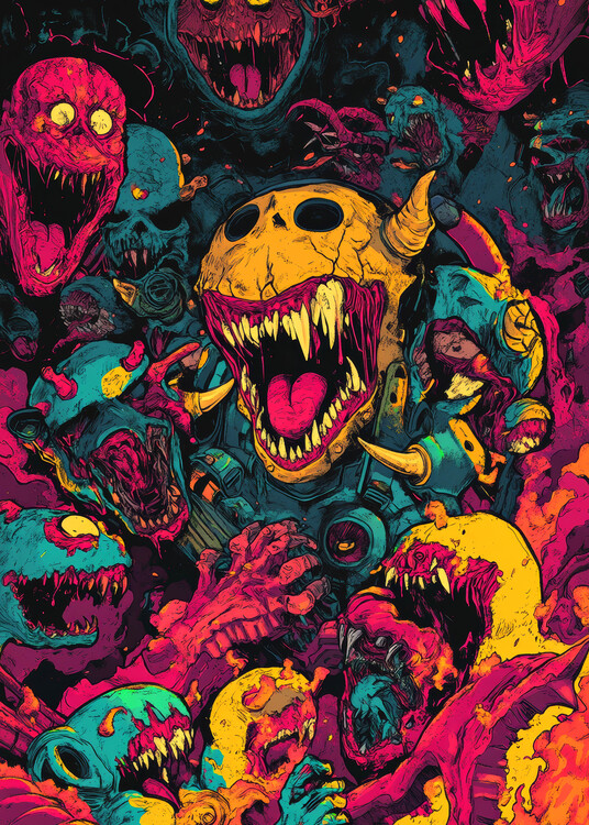 Poster The Neon Maw