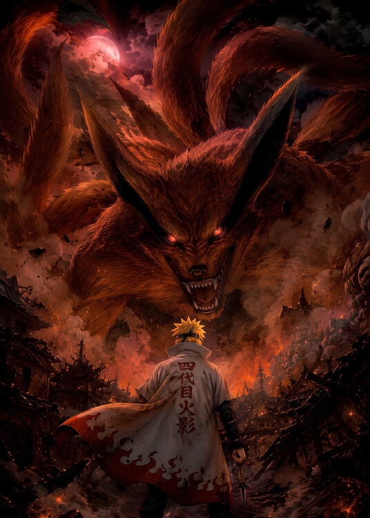 Poster Dramatic Minato Fight