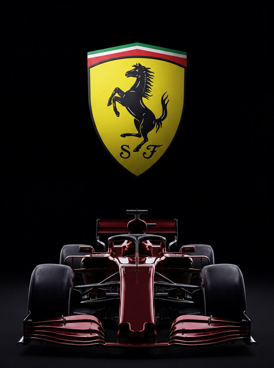 Poster Ferrari F1: The Ultimate Symbol of Track Dominance