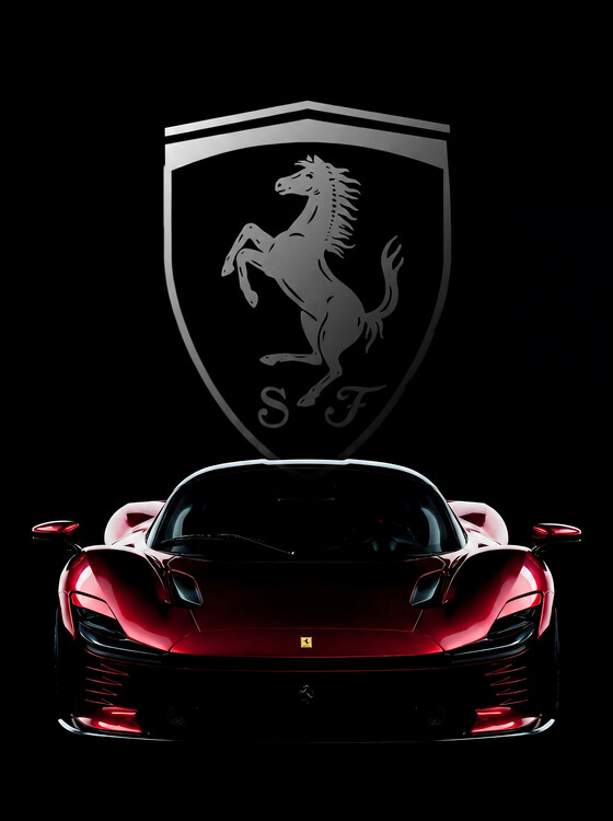 Poster Ferrari: A Cinematic Celebration of Racing Heritage