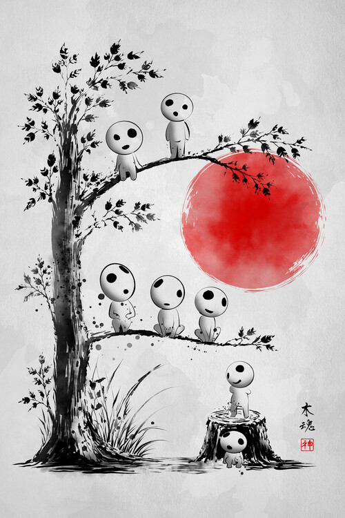 Poster The Tree Spirits