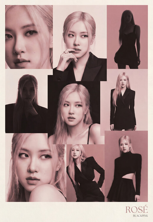Poster ROSÉ of BLACKPINK