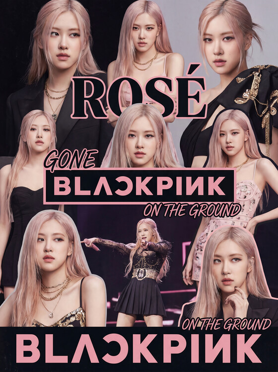 Poster ROSÉ of BLACKPINK: The Ultimate Solo Spotlight