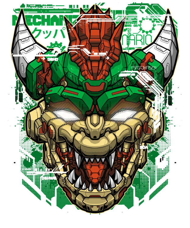 Poster Mecha Boss Koopa