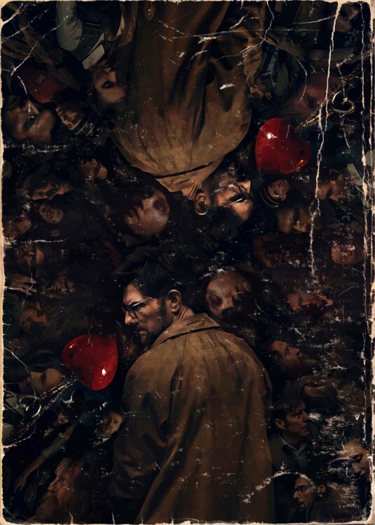 Poster Retro Style Hokum Horror Movie Poster
