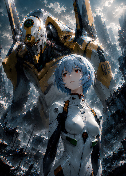 Poster Mecha Anime Rei