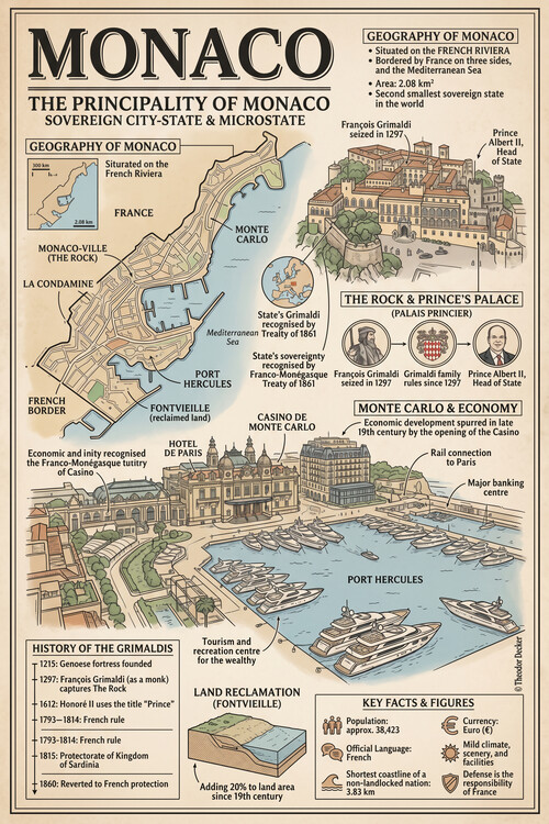 Poster Monaco, Monte Carlo