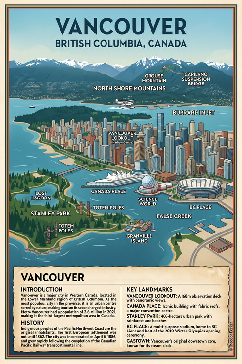 Poster Vancouver, Canada