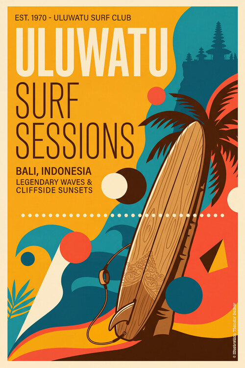Poster Bali Surf Sessions