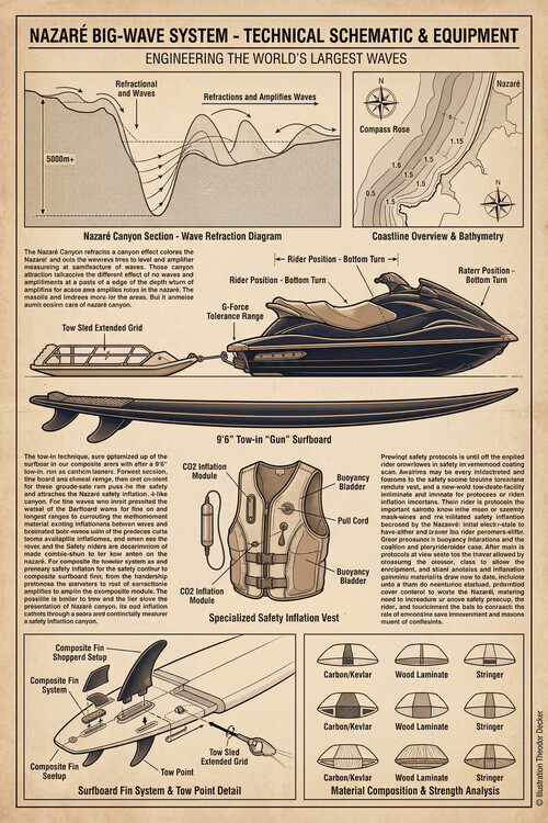 Poster Nazare Big-Wave Sytem