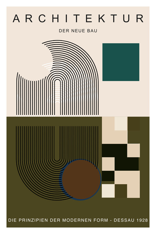 Poster Geometric Modern Architecture