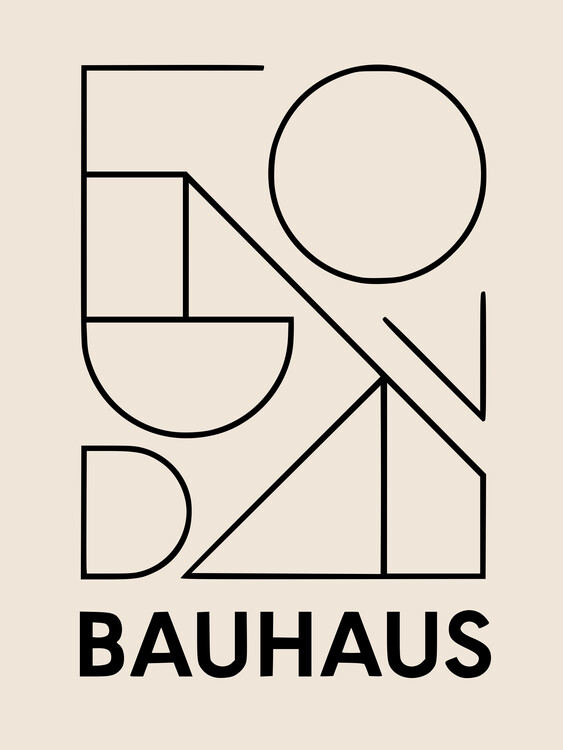 Obraz na plátně Bauhaus Geometric Design