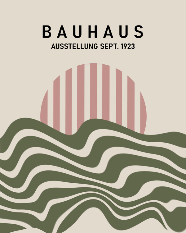 Poster Bauhaus Desert Sun