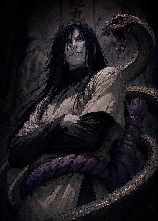 Poster Dramatic Orochimaru Sage