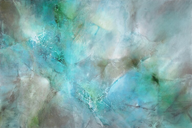 Poster Whispers Of Turquoise