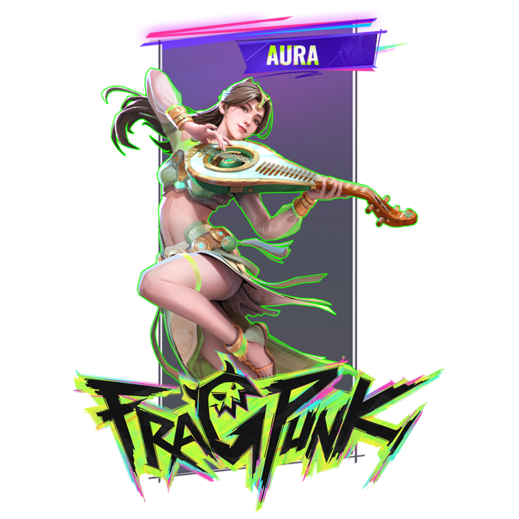 Tričko FragPunk Aura Character