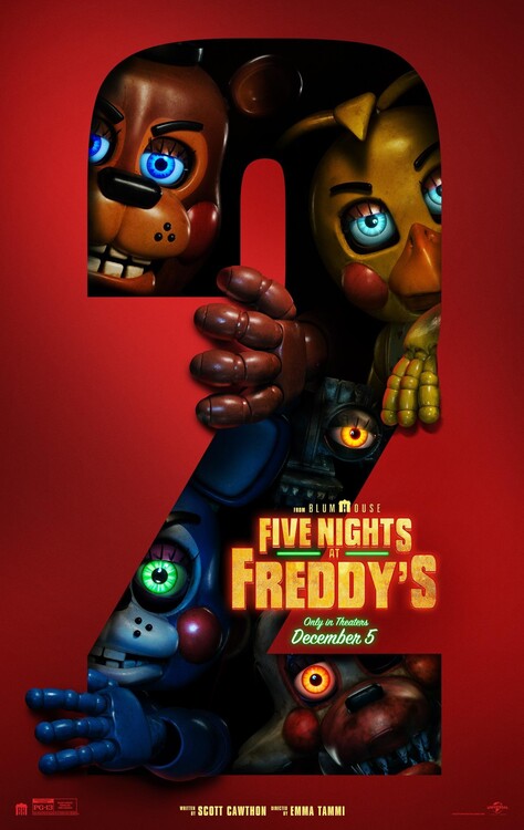 Плакат Five Nights at Freddy_s 2