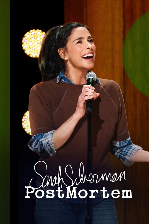 Плакат Sarah Silverman PostMortem (2025)