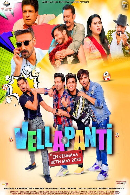 Плакат Vellapanti (2025)