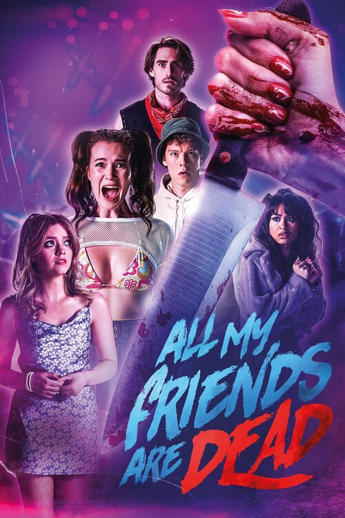 Плакат #AMFAD All My Friends Are Dead (2024)