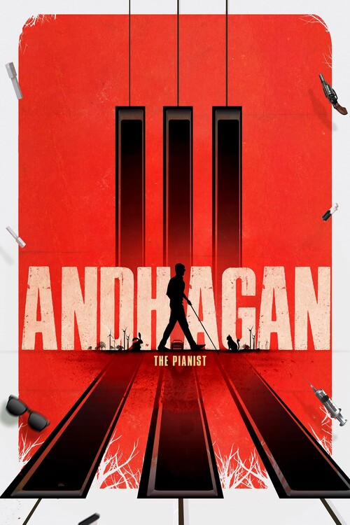 Плакат Andhagan (2024)