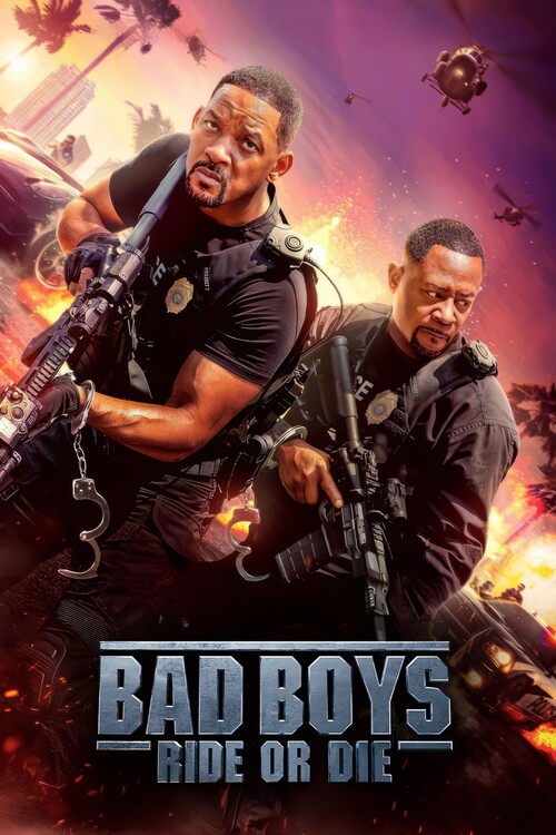 Плакат Bad Boys Ride or Die (2024)