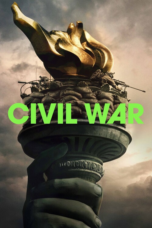 Плакат Civil War (2024)